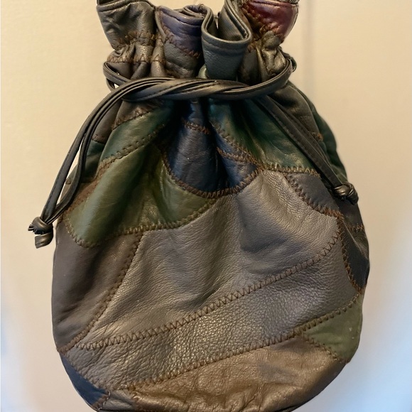 Beautiful vintage patchwork bucket bag - Picture 12 of 12